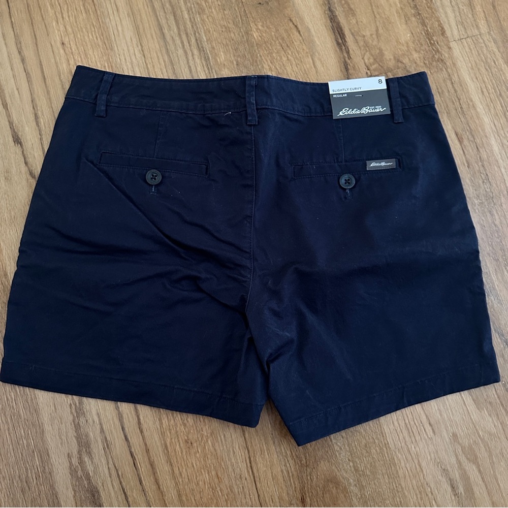 NWT Eddie Bauer Navy Blue Shorts